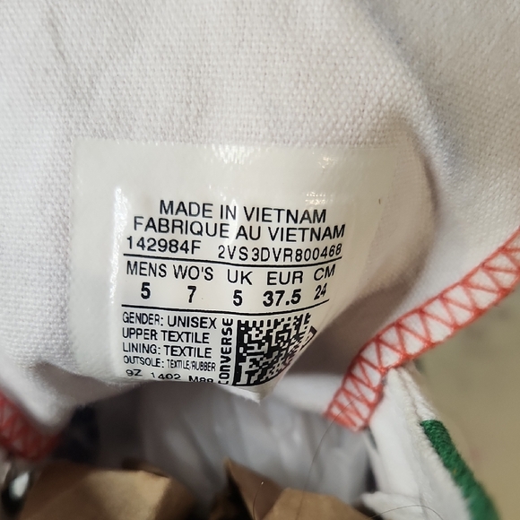 Converse | Unisex MEXICO Flag Men 5  Women 7 - Picture 7 of 9